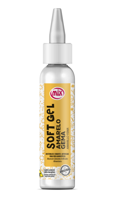 Corante Soft Gel Classic Amarelo Gema
