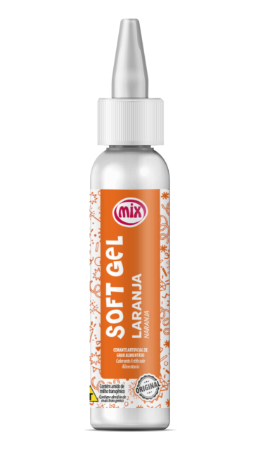 Corante Soft Gel Classic Laranja