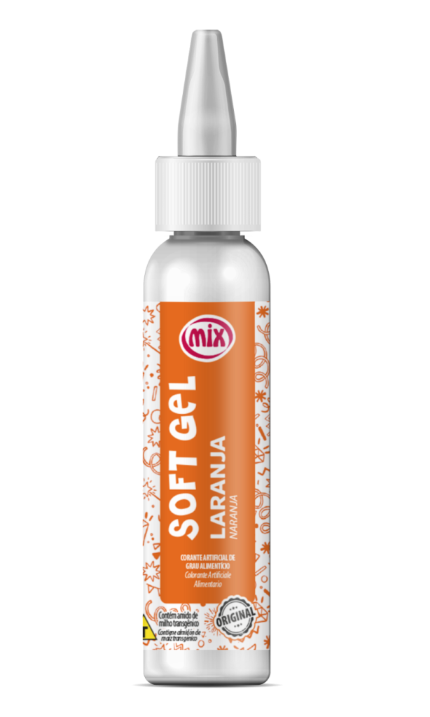 Corante Soft Gel Classic Laranja